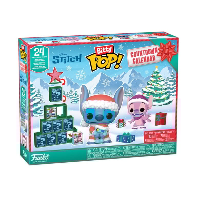 Figurine Funko Bitty Pop Disney Stitch Calendrier de 'Avent