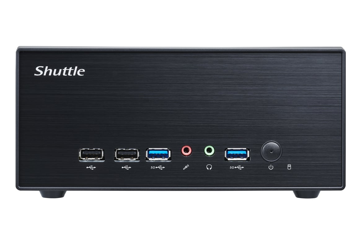 Shuttle XP? slim XPC slim Barebone XH610G2 S1700 Intel H610 1xDP 2xHDMI 2 PCIe Slots 1x 16X & 1x X1 2x Intel LAN 1G + 2.5G 8x USB 1x 2.5 3x .2 247 Neuf