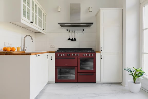 Schneider SCPG71MF-WR - Piano de cuisson 7 feux Bordeaux