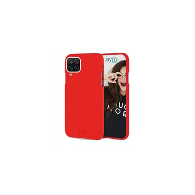 JAYM - Coque Silicone Soft Feeling Rouge pour Samsung Galaxy A42 5G – Finition Silicone – Toucher Ultra Doux