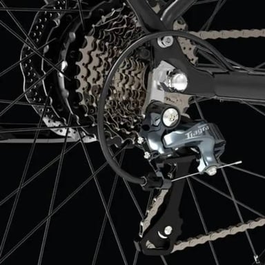 Bicicleta Eléctrico Asuka | Motor 250W | Batería 36V 14Ah | Neumáticos de 700C*45C Pulgadas | Velocidad Máx 25 km/h | Autonomía 100 km | Color Naranja