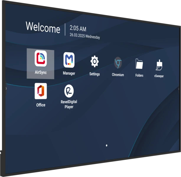 Écran PC Viewsonic CDE8631 1C 86 UltraHD 4K 60Hz LCD Connectivité Son Intégré - vue 3
