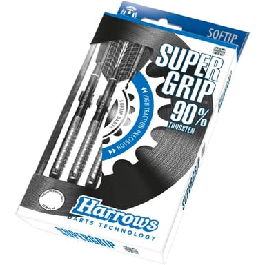 Dardos Supergrip 90% Tungsteno 16g para jugadores avanzados