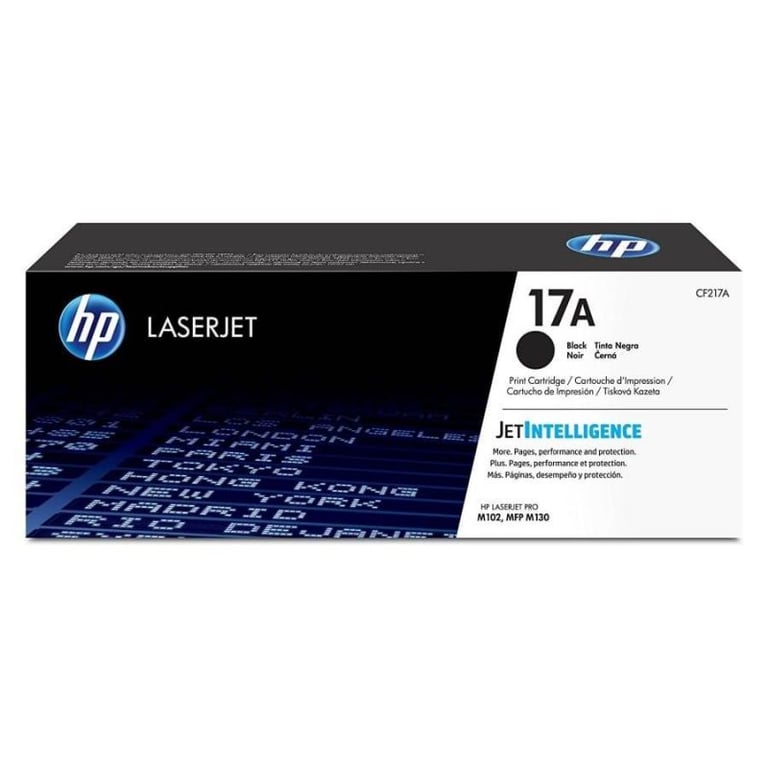 Toner noir HP 17A - CF217A - Neuf