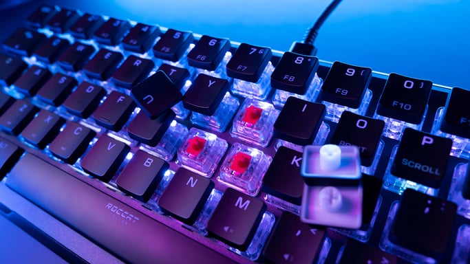 ROCCAT Vulcan II Mini USB Tastiera QWERTY Francese Nero