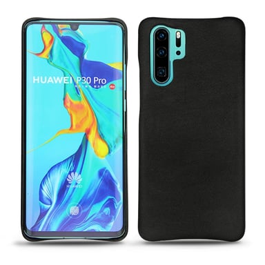 Coque cuir Huawei P30 Pro -  - Noir - Cuir lisse premium