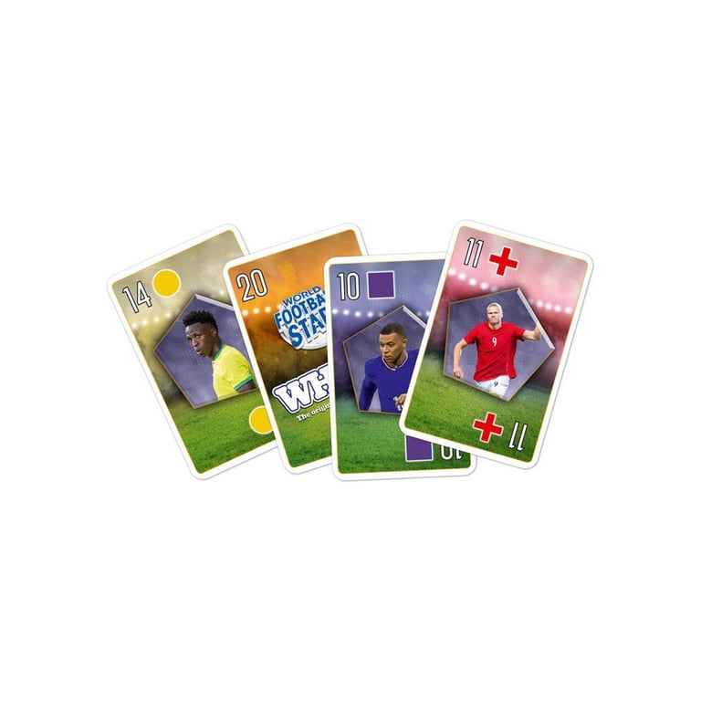 Jeu de Cartes Winning Moves WHOT! World Football Stars – 2 à 6 Joueurs, MPN WM06212-ML1-12 - vue 3