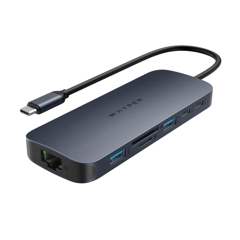 Hub USB C HyperDrive 10 en 1 Ecosmart Génération 2 PD 3.1 - vue 4