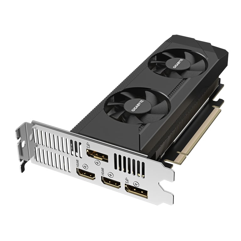 GIGABYTE GeForce RTX 3050 OC Low Profile 6G NVIDIA 6 Go GDDR6 Neuf - vue 2
