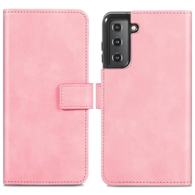 imoshion Étui de télephone portefeuille pour Samsung Galaxy S21 Plus - Rose