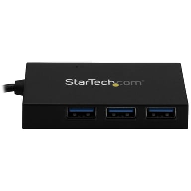 StarTech.com Hub USB 3.0 - 4 puertos - USB A a 3x USB-A 1x USB-C - Hub USB Tipo-C - Hub USB (HB30A3A1CFB)