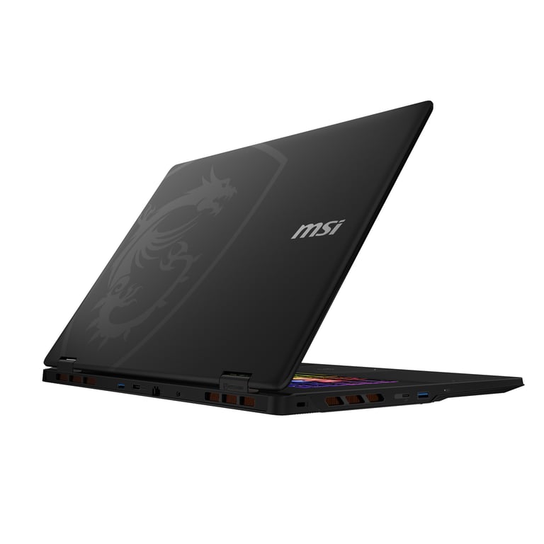 MSI Crosshair A18 HX A8WGKG-006FR AMD Ryzen™ 9 8940HX Ordinateur portable 45,7 cm (18 ) Quad HD+ 16 Go DDR5-SDRAM 1 To SSD NVIDIA GeForce RTX 5070 Wi-Fi 6E (802.11ax) Windows 11 Home Français Noir - Neuf