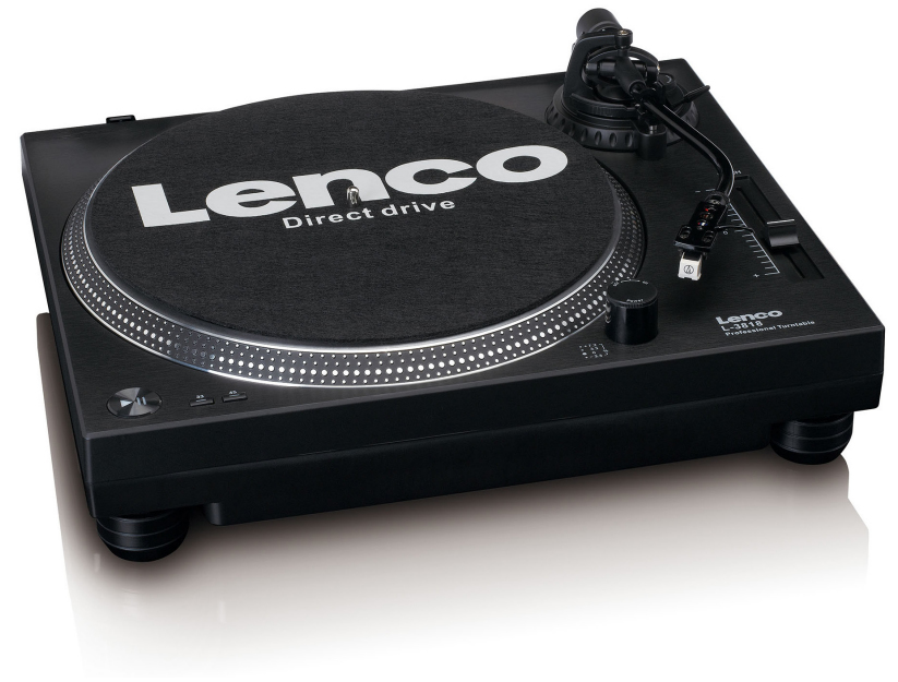 LENCO 3818BK Vinyle - vue 2