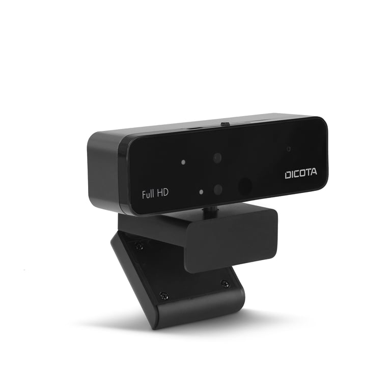Webcam DICOTA D31892 – 1902 x 1080 pixels, USB, Reconnaissance faciale Windows Hello - vue 3