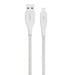 Câble DuraTek USB-C vers Lightning (3m), Blanc