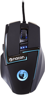 Souris de jeu laser PCGM-350L Noire Nacon