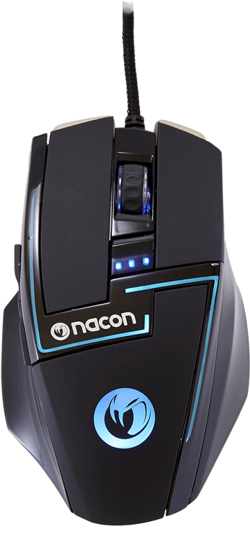 Souris de jeu laser PCGM-350L Noire Nacon - Neuf