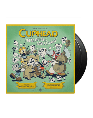 Cuphead The Delicious Last Course OST Vinyle - 2LP - Noir/Black