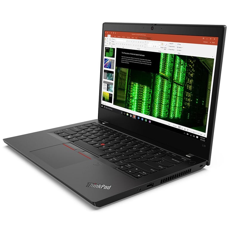 Lenovo THINKPAD L14 GEN2 CORE I7 1185G7 3GHZ Noir Reconditionné - vue 3
