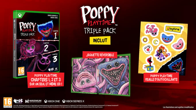 Maximum Games Poppy Playtime Triple Pack