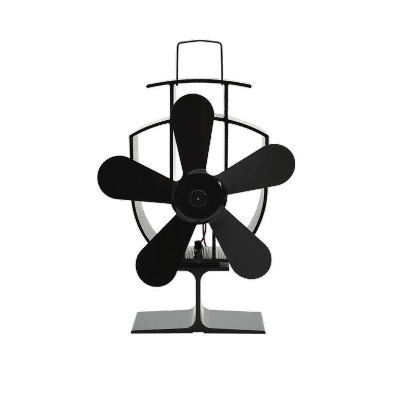 Ventilateur de Poêle vidaXL 51239 – Circulation d'Air Silencieuse, Écologique