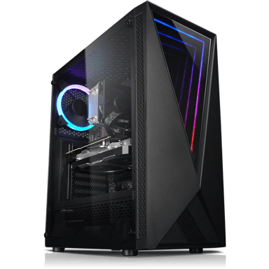 PC Gaming Steel Intel Core i5 12400F, 32GB DDR4, 2TB NVMe, GeForce RTX 4060, Windows 11, WIFI