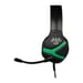 Konix 61881110850 écouteur/casque Écouteurs Avec fil Arceau Jouer Noir, Vert