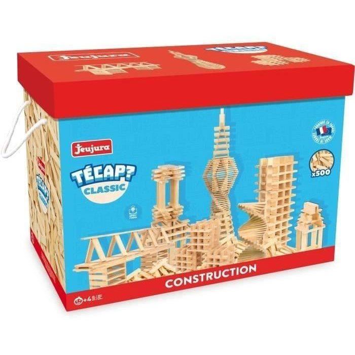 JEUJURA Tecap Classic 500 planchettes en bois jeu de construction - vue 4