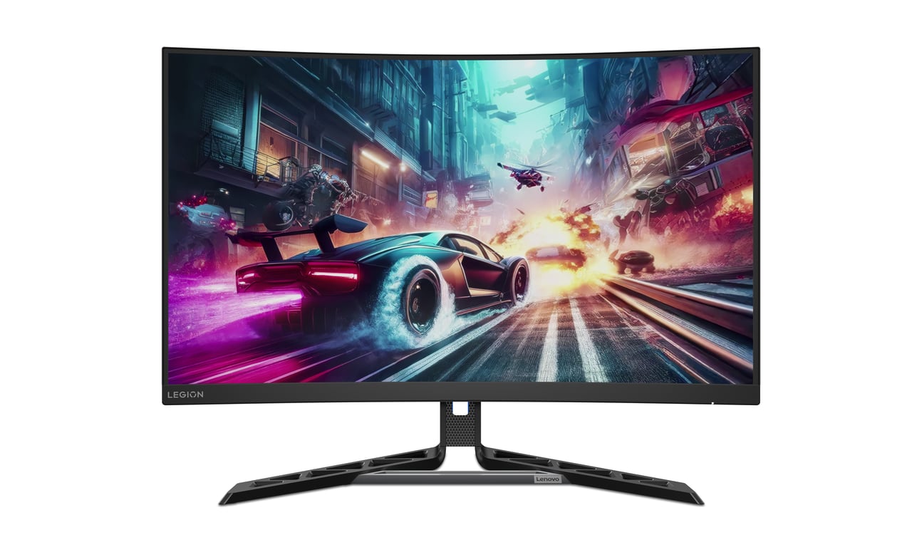 Lenovo Legion R32qc 30 Écran Gaming de 31.5" Incurvé avec Eyesafe QHD VA 180Hz 0.5ms HDMI+DP Cable DP AMD FreeSync Haut parleurs Réglage en Inclinaison - vue 5