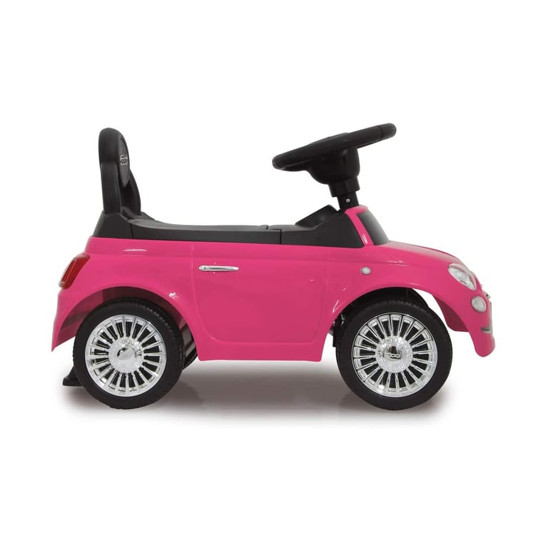 Jamara 460326 – Push Car Fiat 500 – sous Licence Officielle Coffre sous Le Siège Poignée De Poussée Et De Maintien Divers Sons Klaxon Design Fidèle À 'original Finition de qualité - vue 7