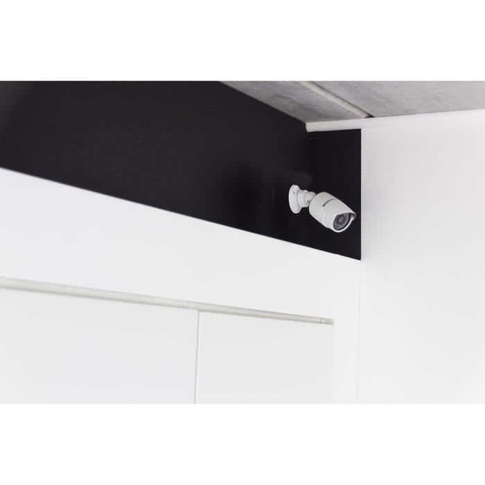 Caméra factice CHACON Aluminium LED - vue 3