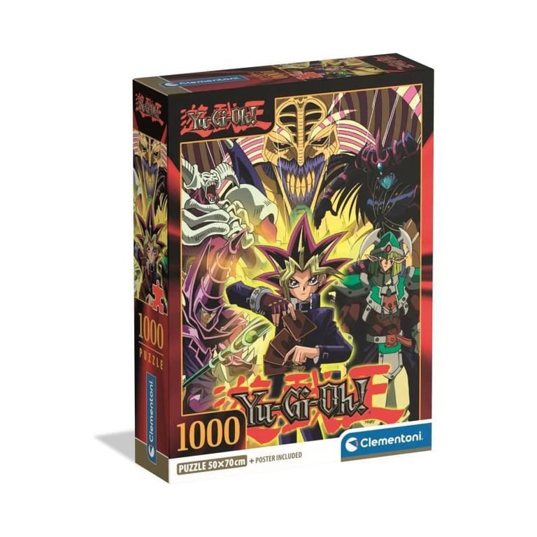 CLEMENTONI - Compact 1000 pieces - Yu-Gi-Oh! - Neuf