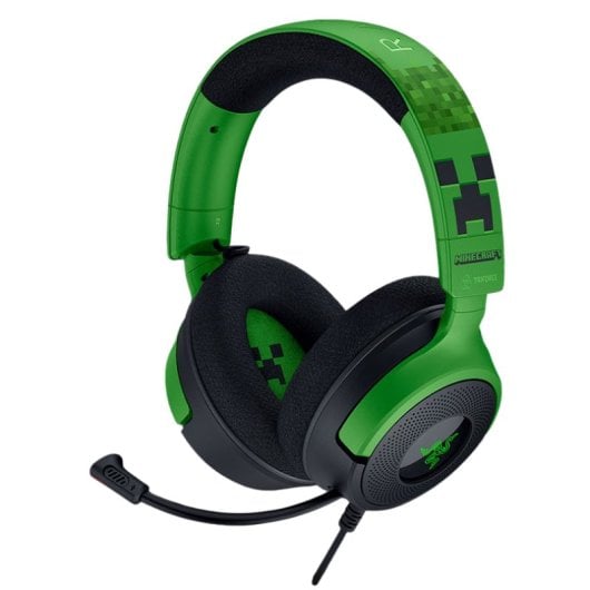 Razer Kraken V4 X Casque Avec fil Arceau Jouer USB Type-C / USB Type-A Noir, Vert - Neuf