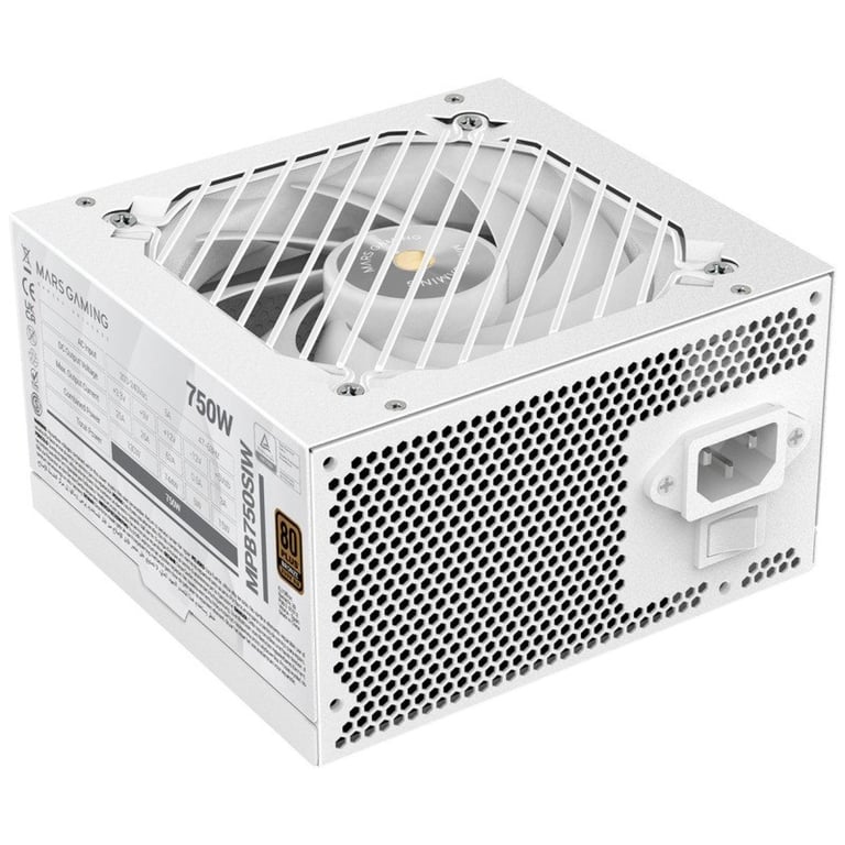Mars Gaming MPB750SIW unité d'alimentation d'énergie 24 pin ATX ATX - vue 3