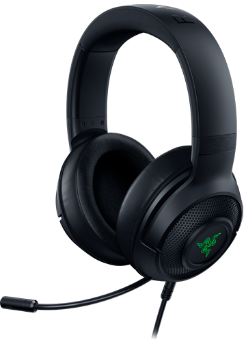 Razer Kraken V3 X Casque Avec fil Arceau Jouer USB Type-A Noir