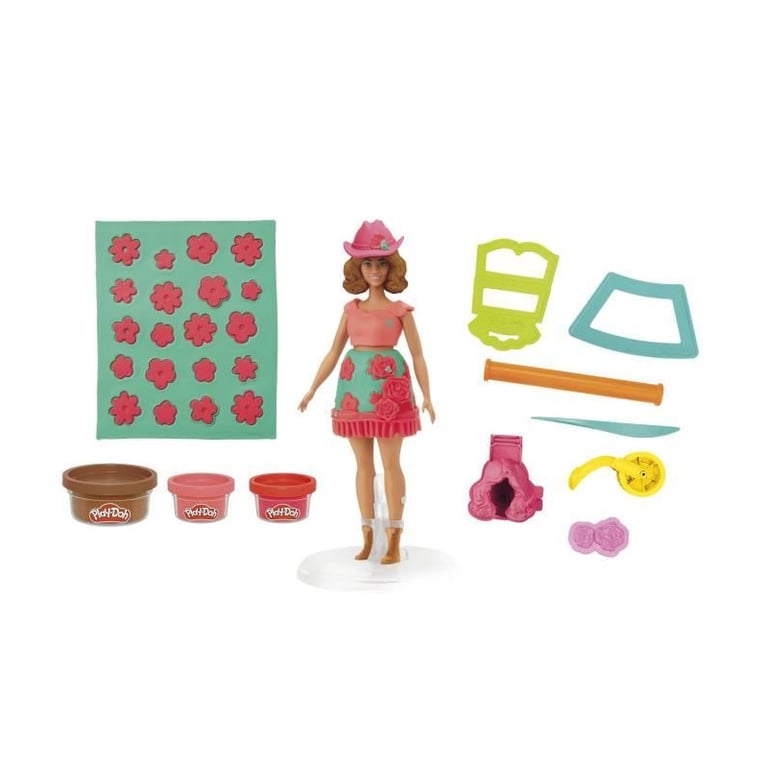 Play Doh Barbie Fleurons et franges coffret de pâte a modeler Neuf - vue 3