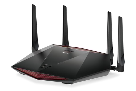 NETGEAR Nighthawk XR1000 WiFi 6 Gaming Router Gigabit Ethernet Dual Band Wireless Router (2,4 GHz / 5 GHz) Nero