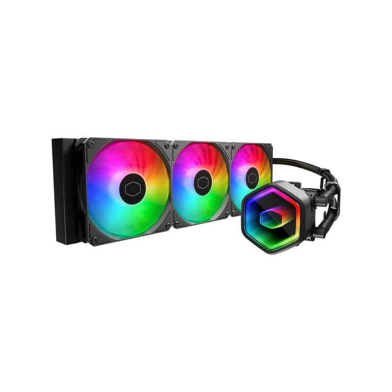 Cooler Master MasterLiquid 360 Core II Processeur Kit de refroidissement du liquide 12 cm 1 pièce Neuf - vue 8