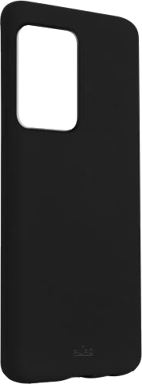 Coque Silicone Icon Noire pour Samsung G S20 Ultra Puro