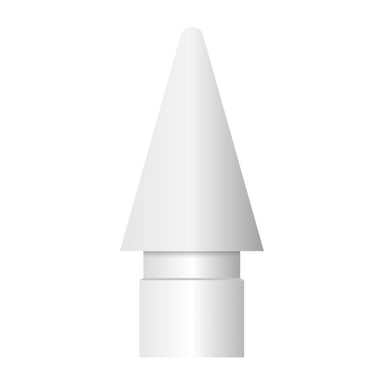 Fixed Pencil Tips pour Apple Pencil - 2-Pack - Blanc