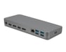 Acer GP.DCK11.00G base para portátil y replicador de puertos Alámbrico USB 3.2 Gen 1 (3.1 Gen 1) Type-A + Type-C Plata