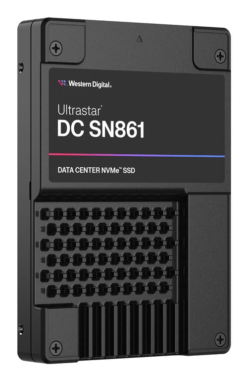 WD Ultrastar DC SN861 WUS6BA119PSP9X3 1.92To Disque dur interne U.2 PCIe 5.0 x4 NVMe - vue 5