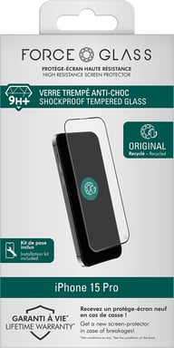 BIG BEN FGMGIP15PORIG écran et protection arrière de téléphones portables Protection d'écran transparent Apple 1 pièce(s)