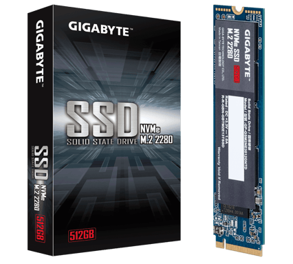 Gigabyte 512 GB SSD M.2 NVMe PCIe 3.0 x4