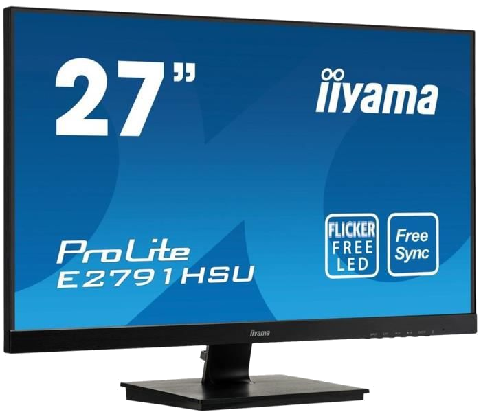 Ecran PC - IIYAMA - ProLite 27 - 27 FHD - Dalle TN - 1 ms - 75 Hz - HDMI / DisplayPort / VGA - AMD F