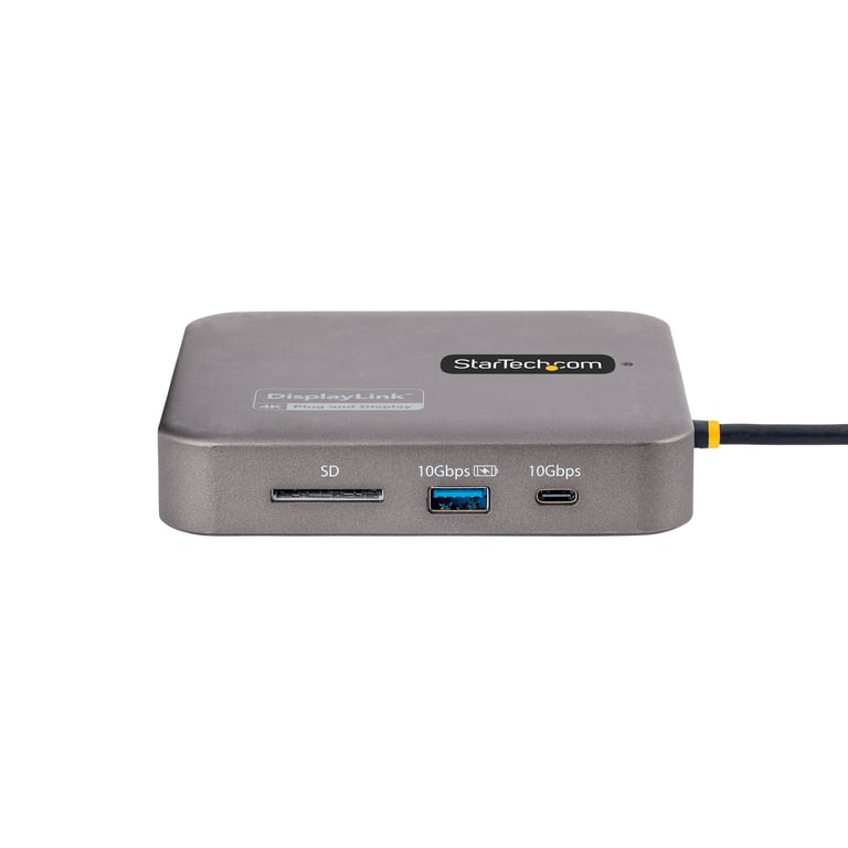StarTech.com Adaptateur Multiport USB C Double HDMI Vidéo 4K 60Hz Hub USB AUSB C 10Gbps à 2 ports PD GbE SD Câble de 56cm DockStation d'Accueil de voyage Neuf - vue 3