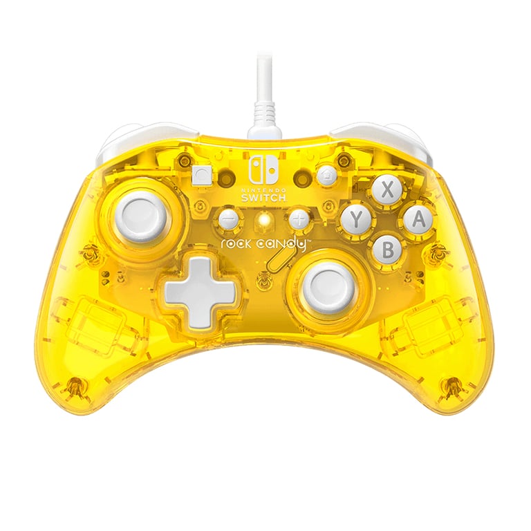 PDP Rock Candy Jaune USB Manette de jeu Nintendo Switch - Neuf