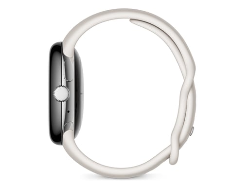 Google Pixel Watch AMOLED 41 mm Numérique Écran tactile 4G Argent Wifi GPS (satellite), blanc