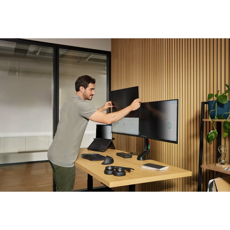 Kensington Filtre de Confidentialité pour Ecrans 23 16:9 LG ViewSonic Samsung Réduction de 'Angle de Visionnement dans le - vue 3