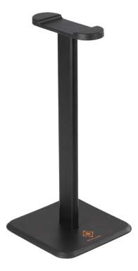 DELTACO GAMING - Support pour casque en aluminium, noir